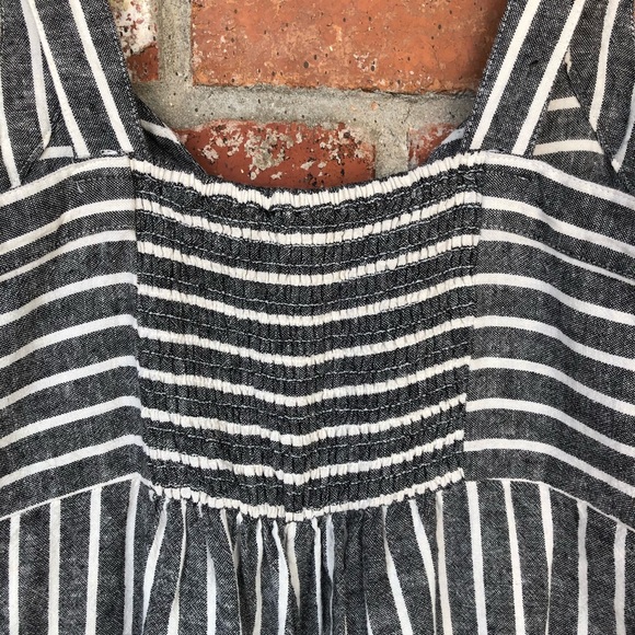 Abound Striped Tie Front Linen Blend Jumpsuit - Picture 7 of 14